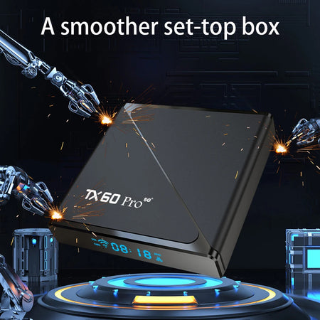 TX60 Pro Android TV Box &ndash; WiFi6 For Smooth Streaming