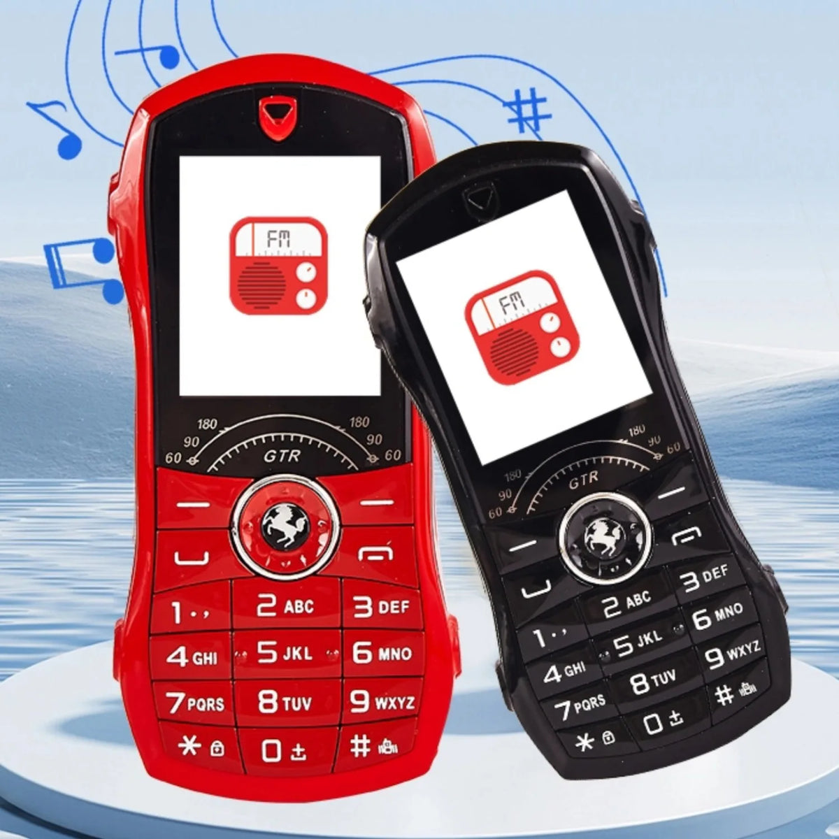 Unlocked Cute Car Toy Feature Phone For Kids &ndash; Low Radiation