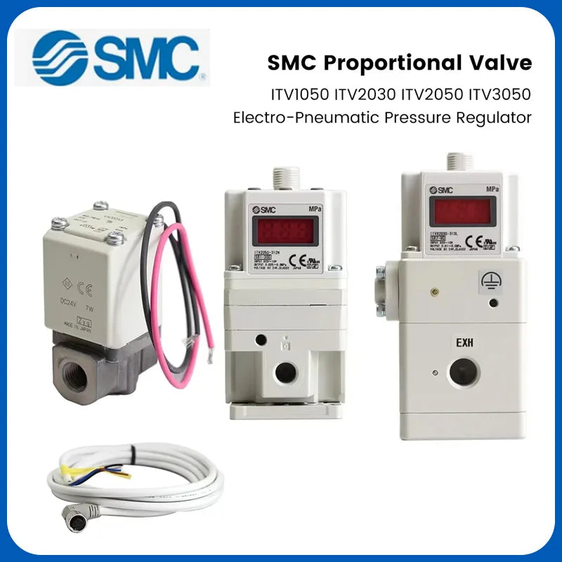 SMC ITV1050 ITV2030 ITV3050 Valve &ndash; Stepless Control ITV2030-312L