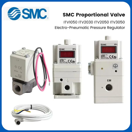SMC ITV1050 ITV2030 ITV3050 Valve &ndash; Stepless Control ITV2030-312L