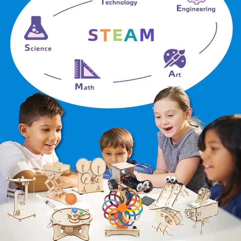 Kit de Modelo Físico DIY Brinquedo Educativo para Ciência