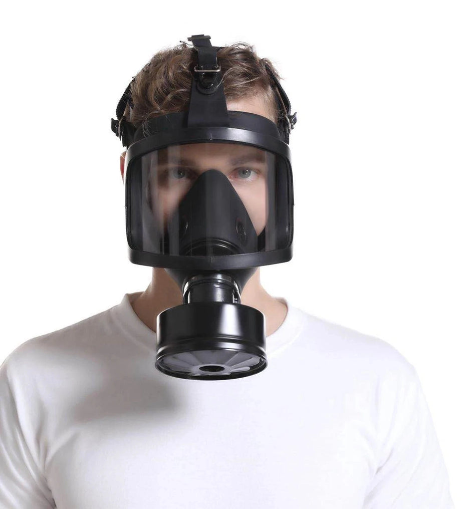 MF14 Full Face Gas Mask - Nuclear and Chemical Protection