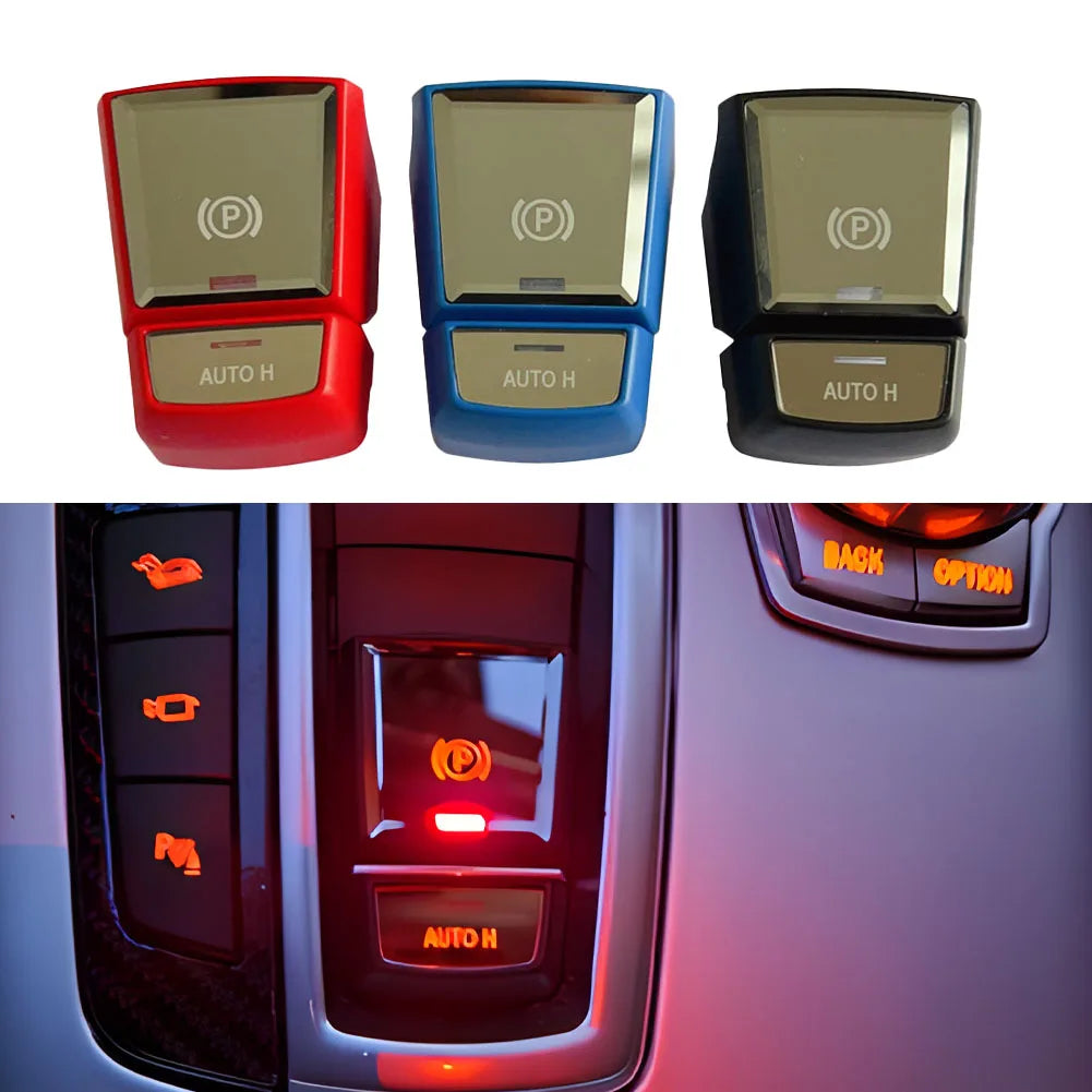 Handbrake Console Button Cover For BMW F01 F02 F10 F11 F18 F30 by InterCyprus Trading Ltd