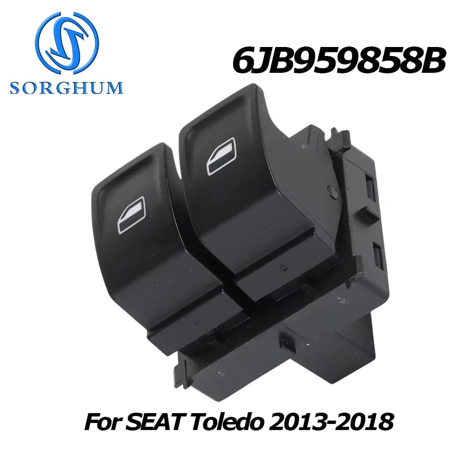 Ovládací spínač predného ľavého okna pre SEAT Toledo 2013-2018