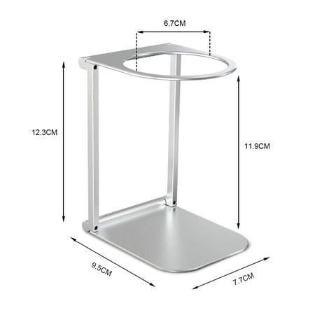Foldable Aluminum Alloy Coffee Drip Holder &ndash; Portable Stand Aluminum Alloy