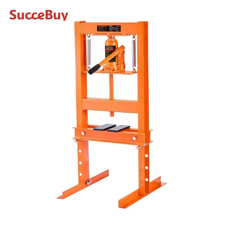 6T Hydraulic Shop Press H-Frame with Plates for Garage Workshop, Automotive