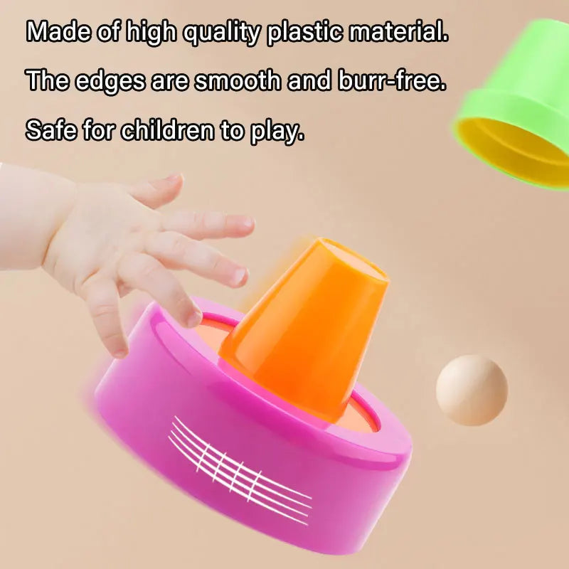 TTF00975 Montessori Color Matching Cup Set &ndash; Educational Toy