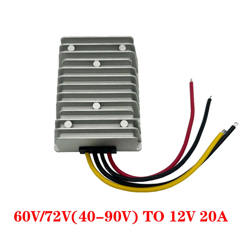 DC DC Converter 12V 10A 20A 30A 40A &ndash; Efficient Step Down Voltage Regulation 20A72V(40-90V)to12V
