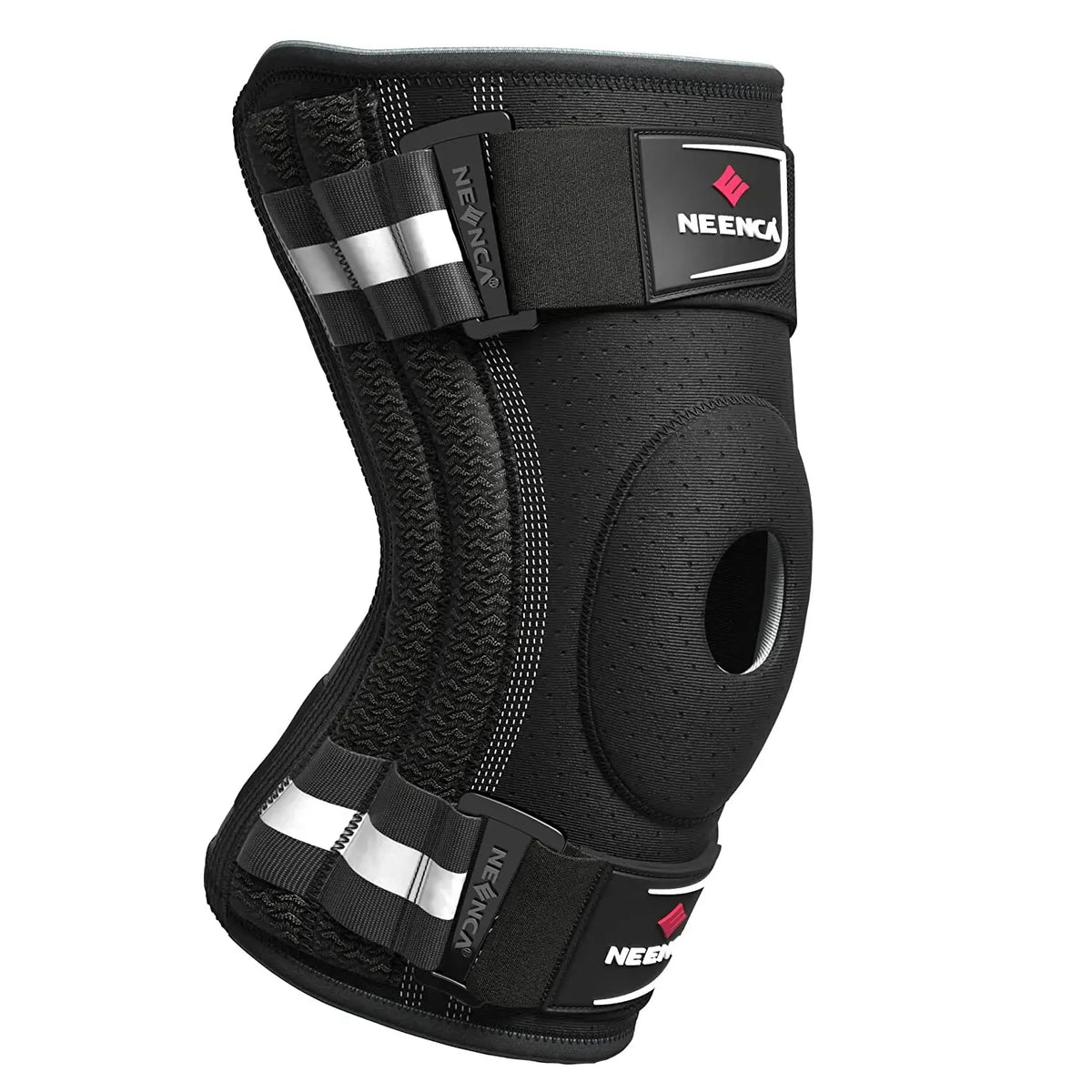 NEENCA Knee Brace for Knee Pain Knee Support with Side Stabilizers Men&amp;Women Arthritis Meniscus Tear ACL PCL Runner Sports