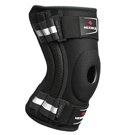 NEENCA Knee Brace for Knee Pain Knee Support with Side Stabilizers Men&amp;Women Arthritis Meniscus Tear ACL PCL Runner Sports