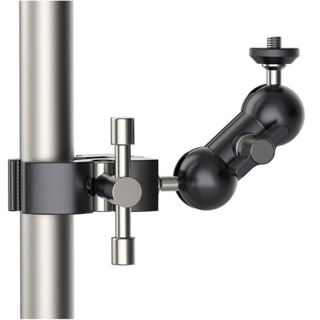 Adjustable SLR Camera Magic Arm Clamp with 1/4'' 3/8'' Screw Hole Mount