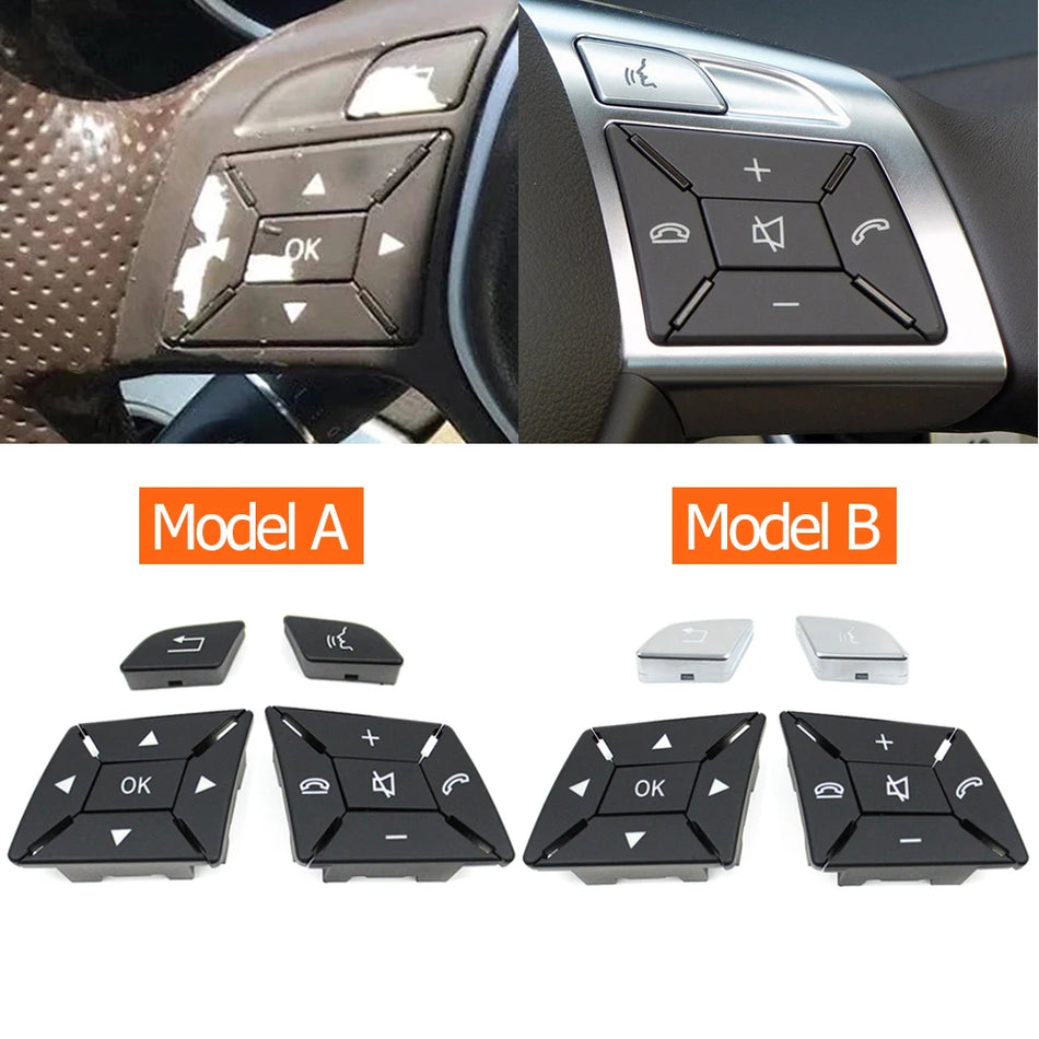 Mercedes Benz Steering Wheel Menu Control Switch Button for C Class W204 W212
