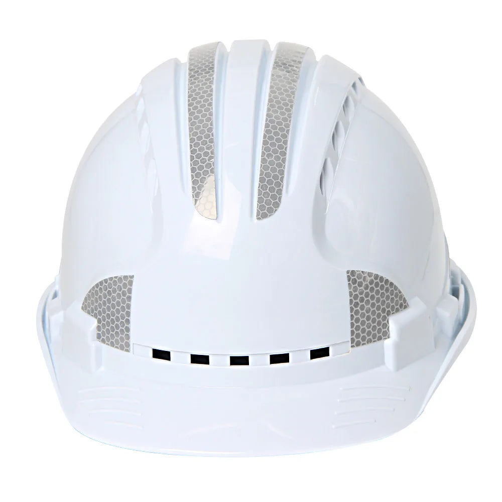 AQM6602WH3 - Breathable Reflective Safety Helmet for Work