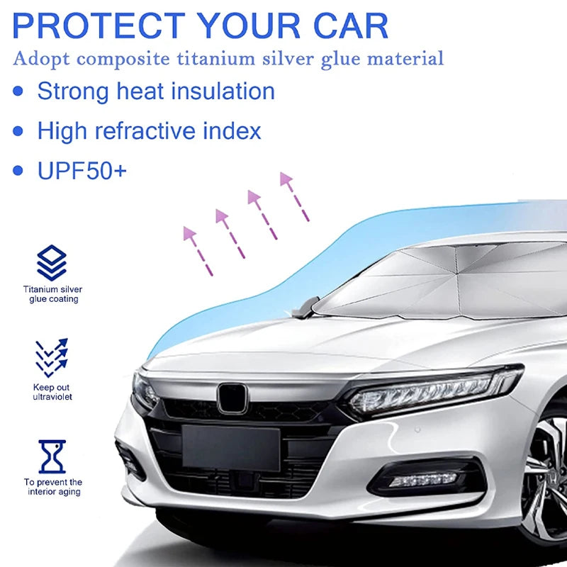 UV Blocking Car Windshield Sun Shade for BYD Dolphin 2023 2024 EV