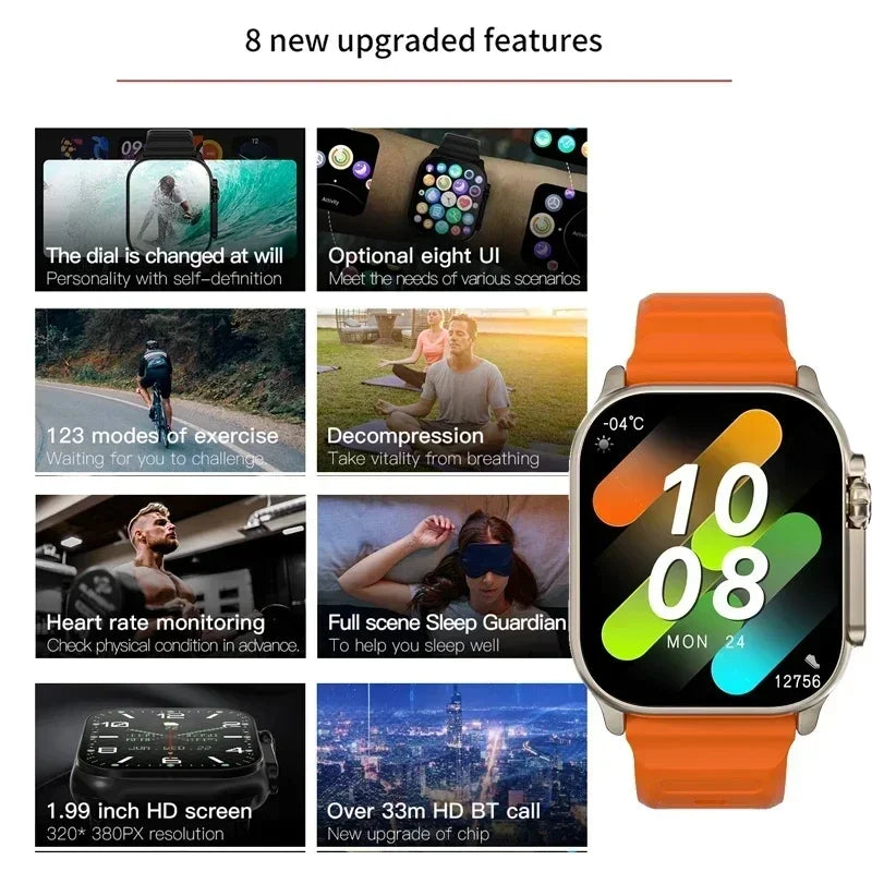 T10 Ultra Smart Watch &ndash; NFC GPS Bluetooth Calling And Music