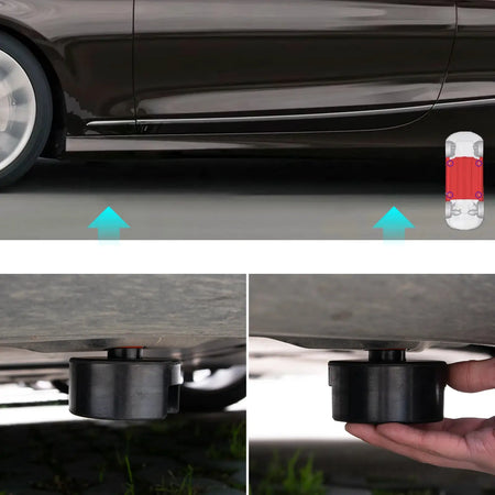 Dual-use Rubber Jack Pad Stand Adapter Pucks Fits Car Axle Jack Stands Floor Jack For Tesla Model 3 Model S Model X Model Y New by InterCyprus Trading Ltd