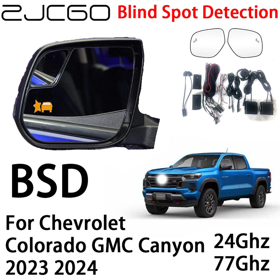 Система за предупреждение за мъртва точка с радар за Chevrolet Colorado и GMC Canyon 2023-2024 Про ъпгрейд за безопасност