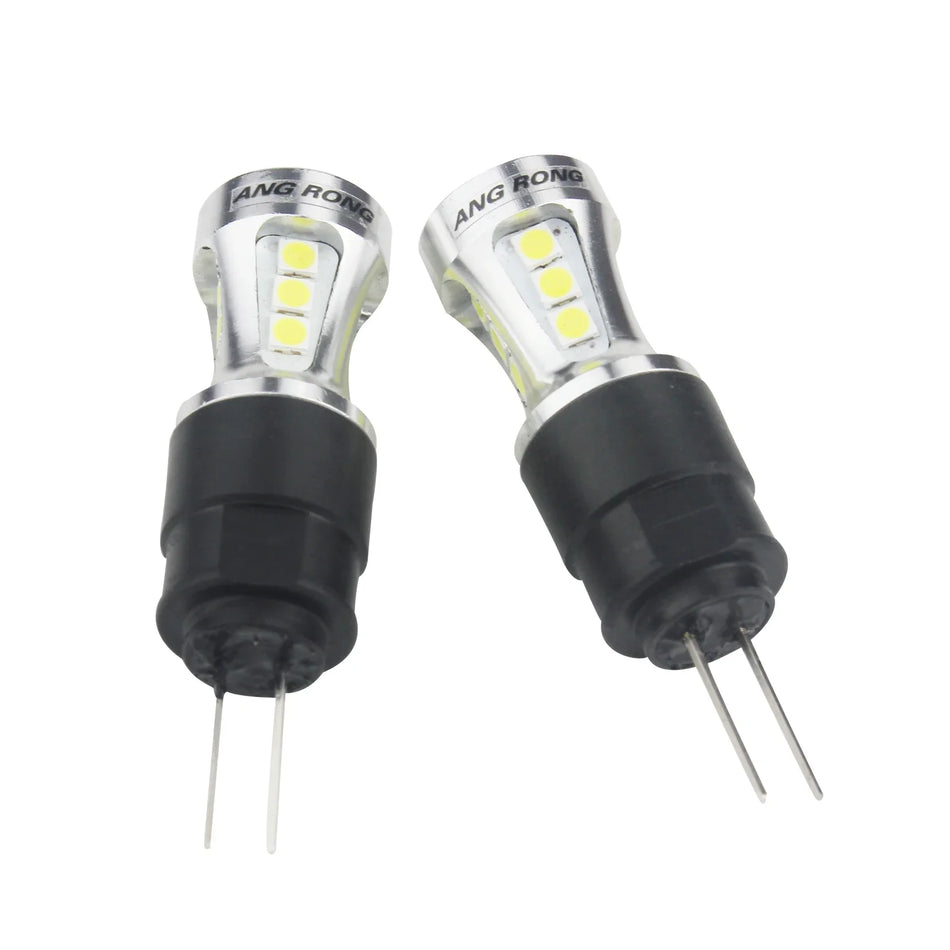 LED stranske luči DRL žarnice 18 SMD 3030 bela HP24W za Peugeot 3008 5008 Citroen C5