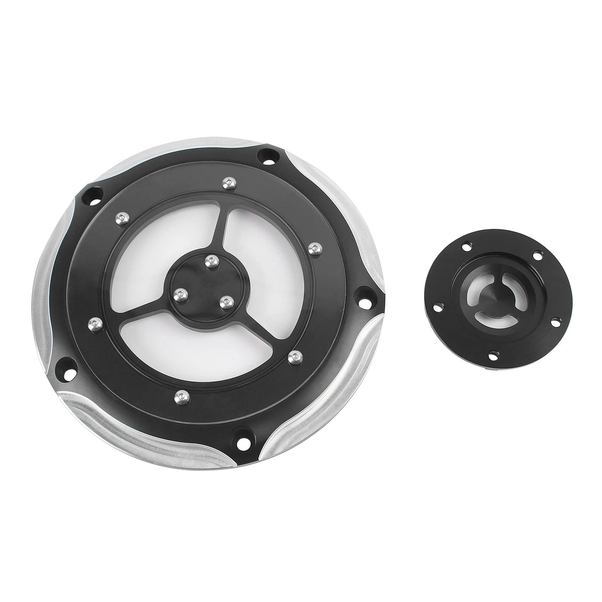 Motorcycle CNC Aluminum 5 Holes Derby Cover &ndash; Durable Engine Protection