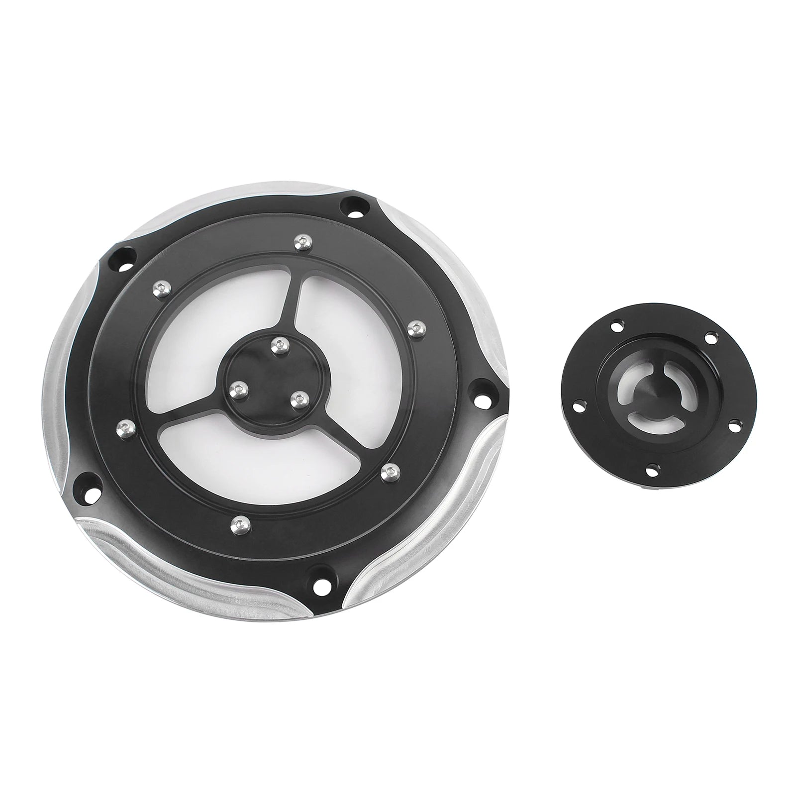 Motorcycle CNC Aluminum 5 Holes Derby Cover &ndash; Durable Engine Protection