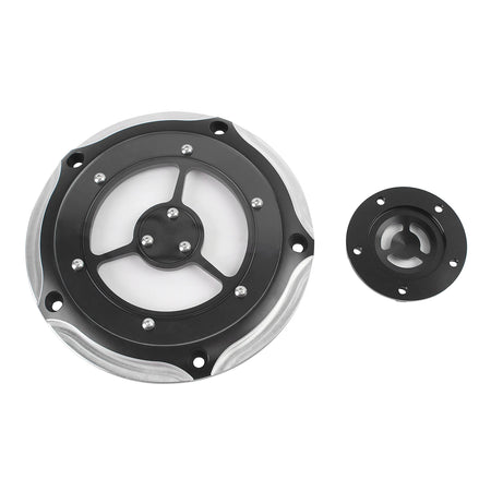 Motorcycle CNC Aluminum 5 Holes Derby Cover &ndash; Durable Engine Protection