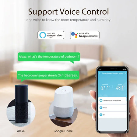 HomeKit Tuya ZigBee Temperature Humidity Sensor &ndash; Low Power