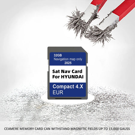 Hyundai GEN4 Navigation SD Card 32GB &ndash; Europe Maps 2025