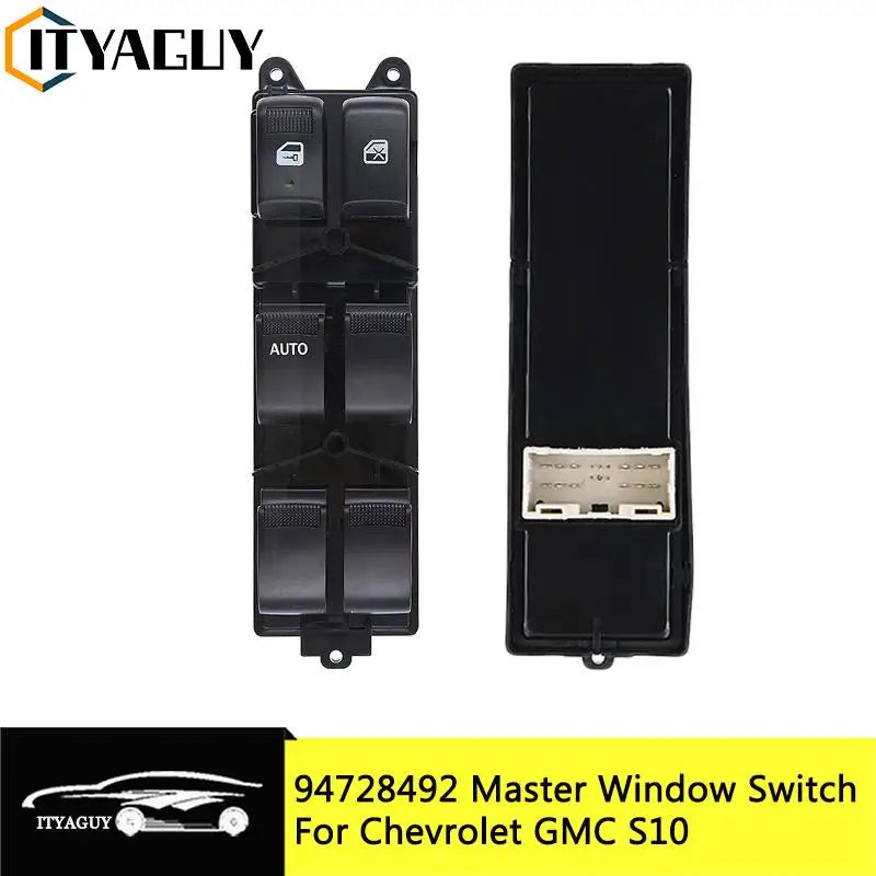 Jaudas loga slēdzis ar pacelšanas regulatora pogu nomaiņai Chevrolet S10 priekšējā kreisā vadītāja pusē 18-pinu savienotājs