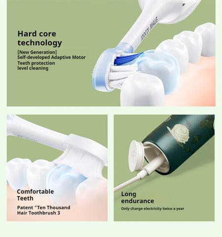 SOOCAS X3S White Rose &ndash; IPX7 Waterproof with 180 Days Battery Life