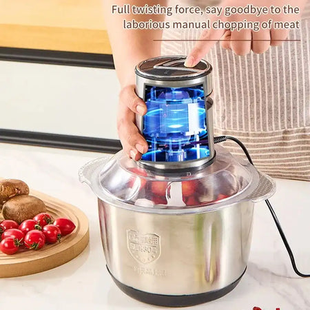 5L Electric Meat Grinder 304 Stainless Steel Multifunction