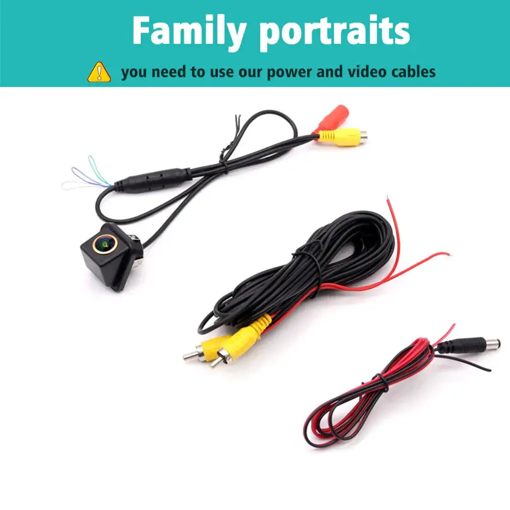 2K AHD 1080P Car Rear View Camera 180 Degree Fisheye Lens, Switchable CVBS/AHD, Front/Rear View & Parking Guide Line Control by InterCyprus Trading Ltd