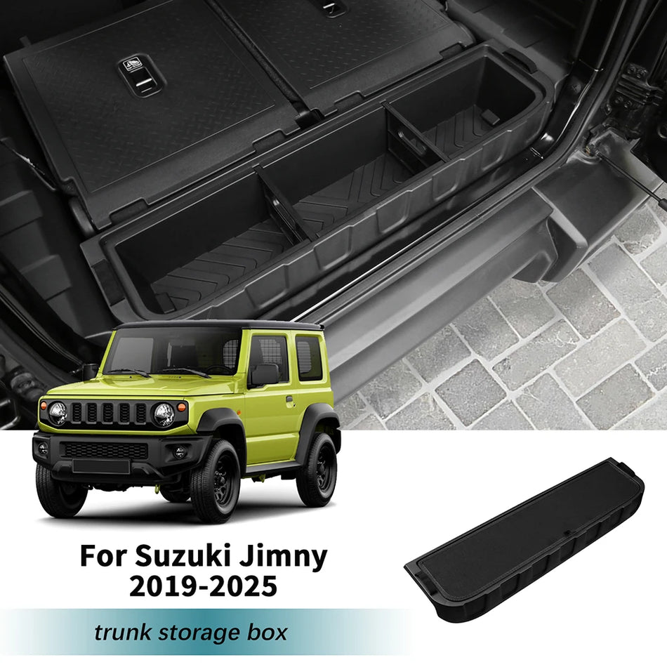 ABS kutija za pohranu u prtljažniku s uklonjivom pregradom za Suzuki Jimny 2019-2025
