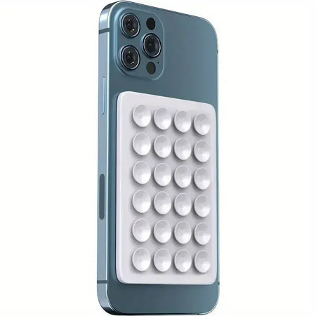 Silicone Suction Phone Holder Mat &ndash; Easy To Use And Stable White