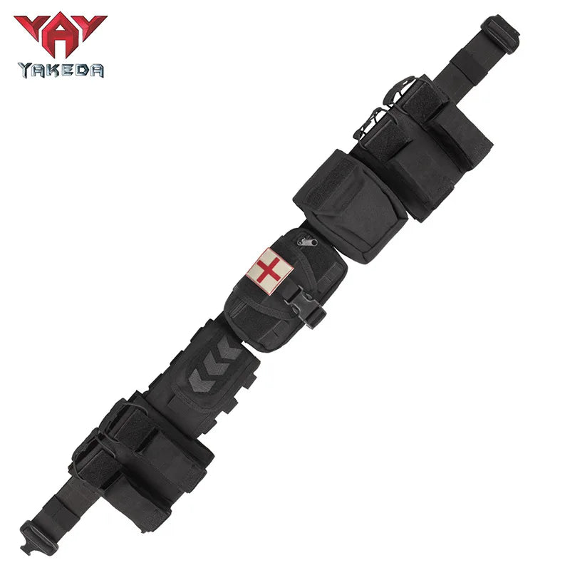 YAKEDA Inner Nylon Patrol Belt &ndash; Quick Detach Buckle