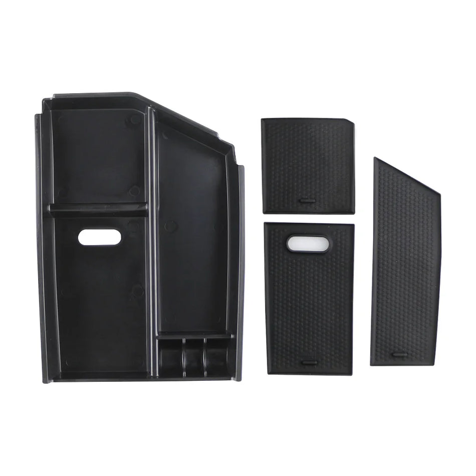 Organizer per scatola bracciolo Mercedes-Benz per ML, GLE, GLS ABS Nero