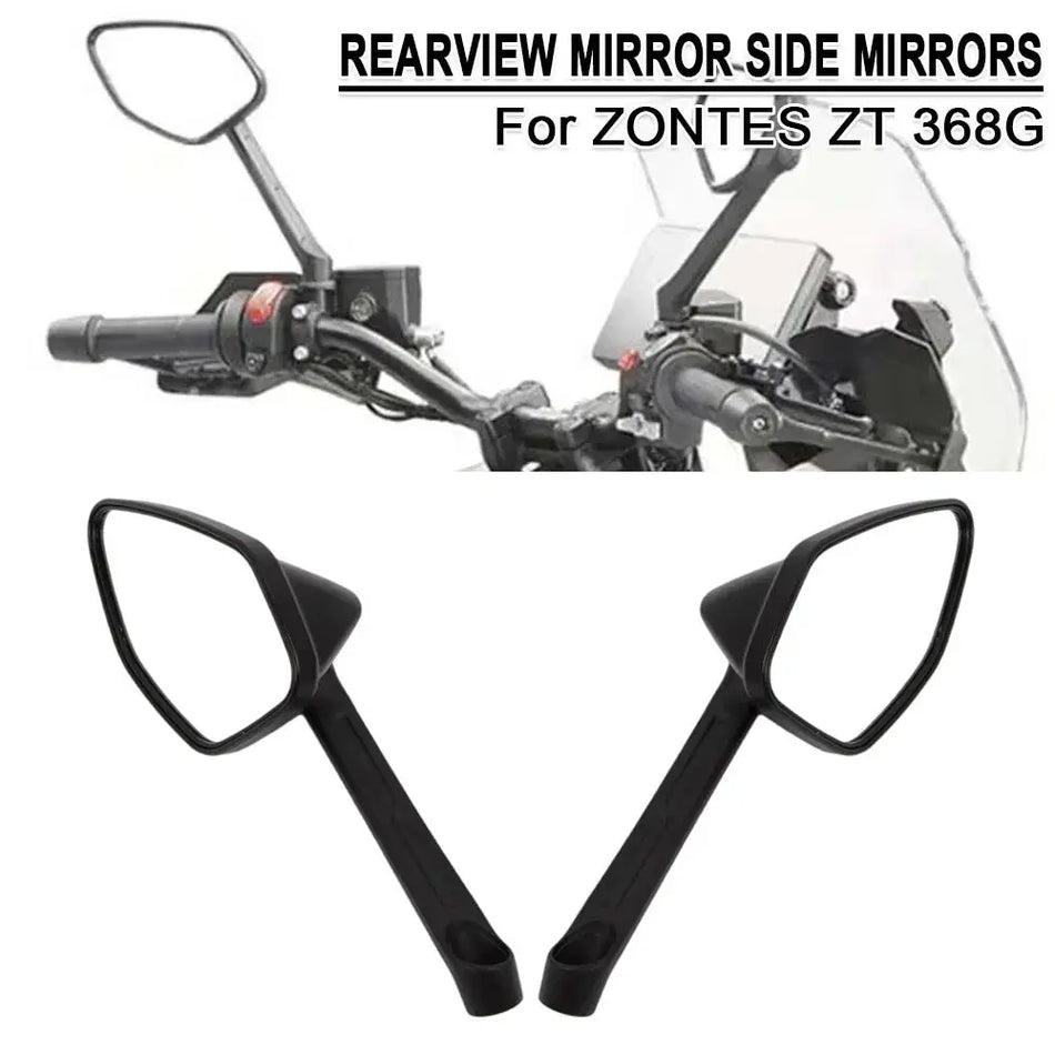 Left Right Rearview Mirror For ZONTES 368G ZT 368G 368 G 368 Motorcycle Rear View Mirrors Reflector Side Mirrors Accessories by InterCyprus Trading Ltd