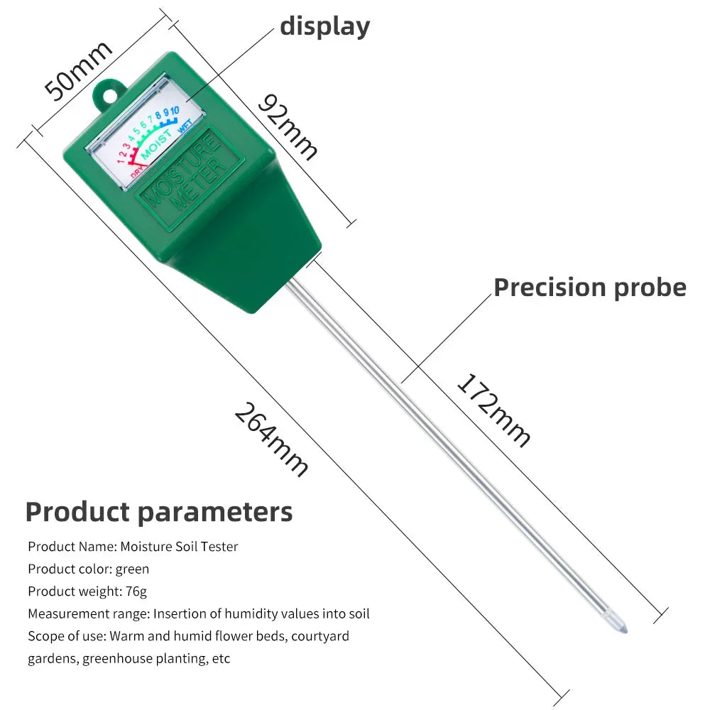 Soil PH Moisture Meter &ndash; Multi Function Hygrometer For Plants Type2
