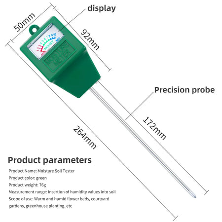 Soil PH Moisture Meter &ndash; Multi Function Hygrometer For Plants Type2