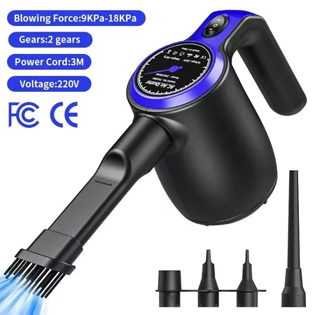TD081 - High Power 500W Air Duster With 5 Nozzles For PC TD081