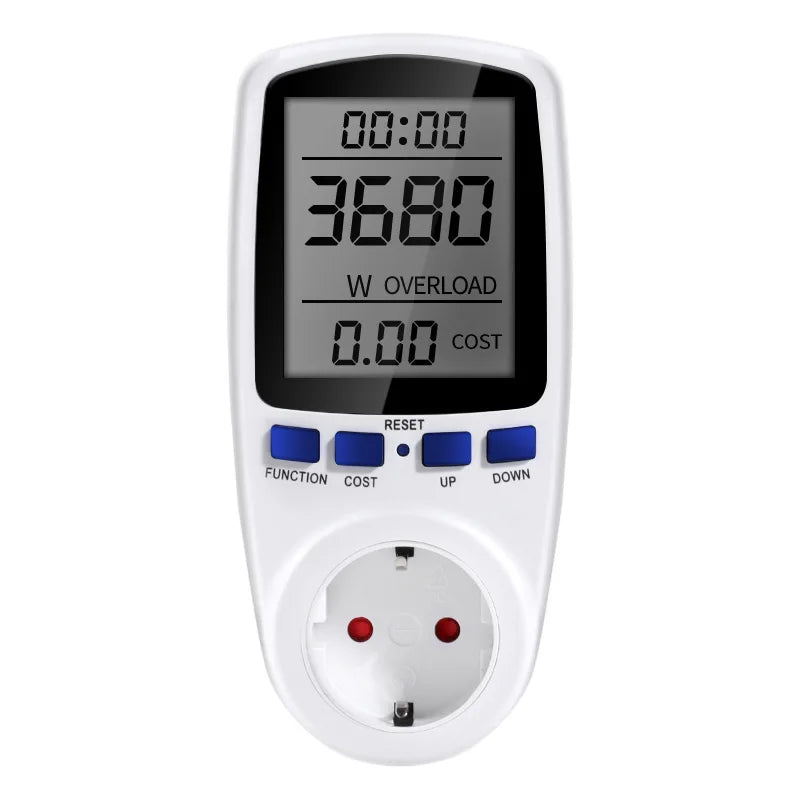 Juanjuan V016 Digital LCD Wattmeter &ndash; Energy Monitor EU plug