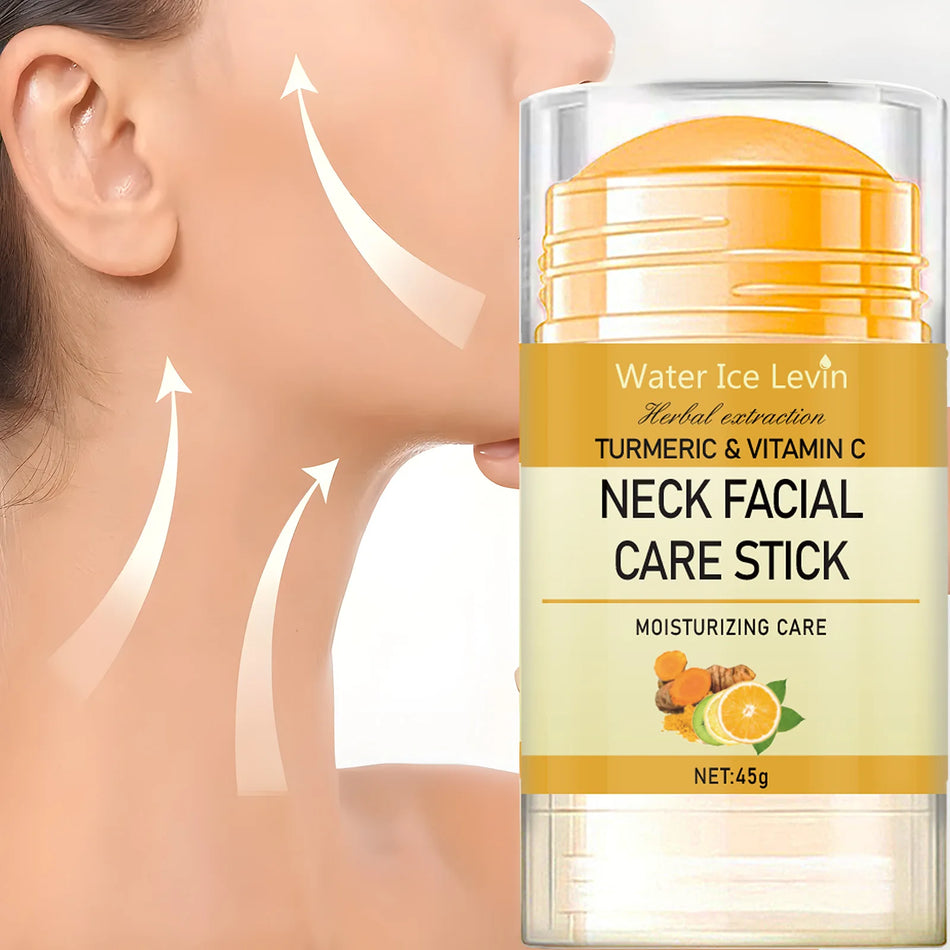 Water Ice Levin Turmeric and Vitamin C Neck Care &ndash; Anti-Aging Wrinkle Lifting Treatment Default Title