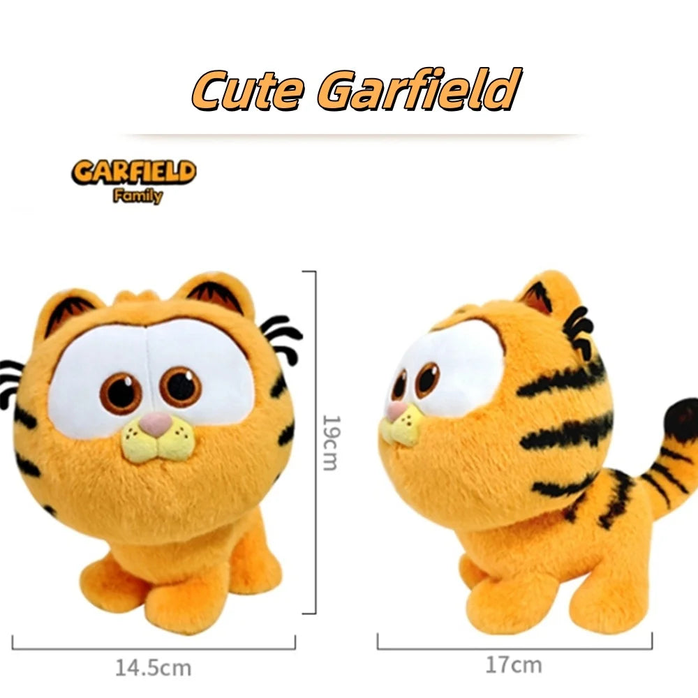 Kawaii Garfield Plush Keychain - Cute Cartoon Doll for Bags &amp; Gifts Stand / CHINA
