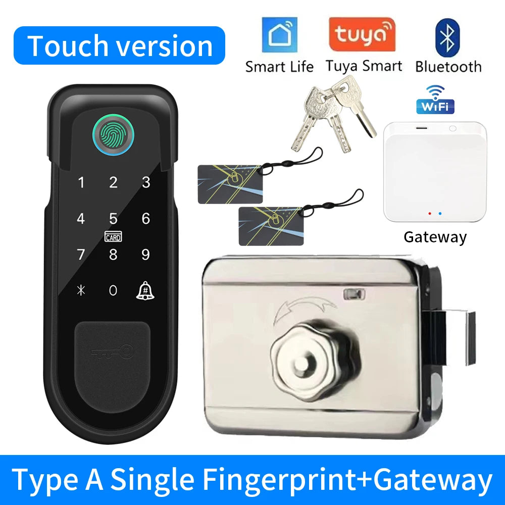 LUCKING DOOR Fingerprint Lock &ndash; Biometric Keyless Entry 2355-tuya-M1