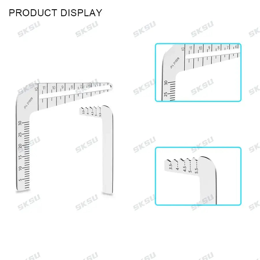 Dental Implant Guide Set Oral Planting Locator Positioning Guide Drilling Positioning Ruler Angle Ruler Implant Tools Dentist by InterCyprus Trading Ltd
