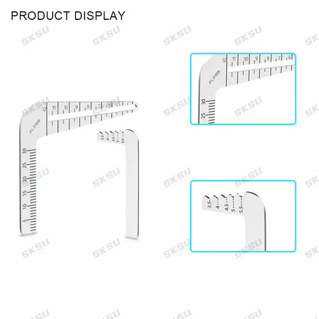 Dental Implant Guide Set Oral Planting Locator Positioning Guide Drilling Positioning Ruler Angle Ruler Implant Tools Dentist by InterCyprus Trading Ltd