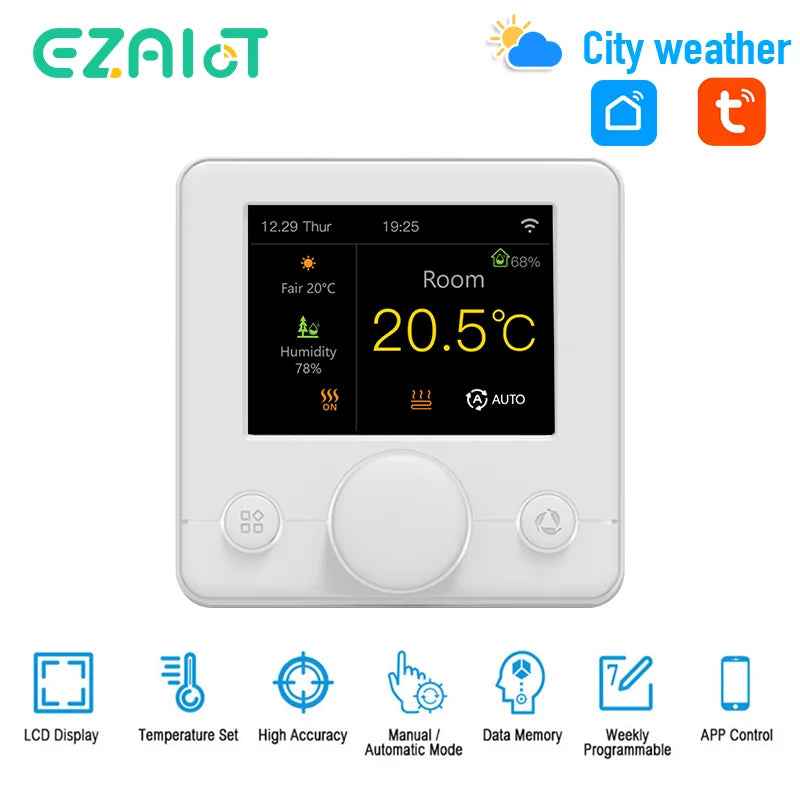 R7C.716 Smart Digital Thermostat &ndash; Alexa Google Home Ready
