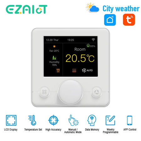R7C.716 Smart Digital Thermostat &ndash; Alexa Google Home Ready