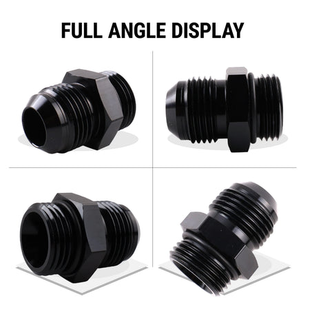 Aluminum Alloy AN4 AN6 AN8 AN10 AN12 Fuel Hose Adapter For Oil Cooler by InterCyprus Trading Ltd