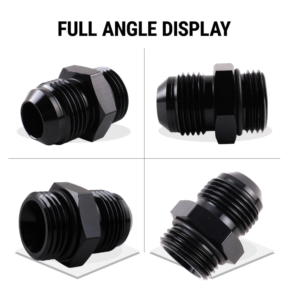Aluminum Alloy AN4 AN6 AN8 AN10 AN12 Fuel Hose Adapter For Oil Cooler by InterCyprus Trading Ltd