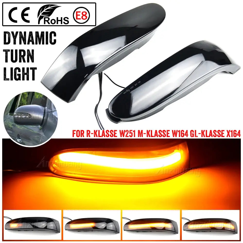 Dynamic LED Turn Signal Lamp for Mercedes-Benz W164 X164 W251 by InterCyprus Trading Ltd